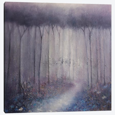 Bluebell Wood Canvas Print #HOU5} by Lisa House Canvas Art