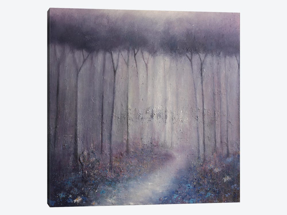Bluebell Wood by Lisa House 1-piece Canvas Artwork