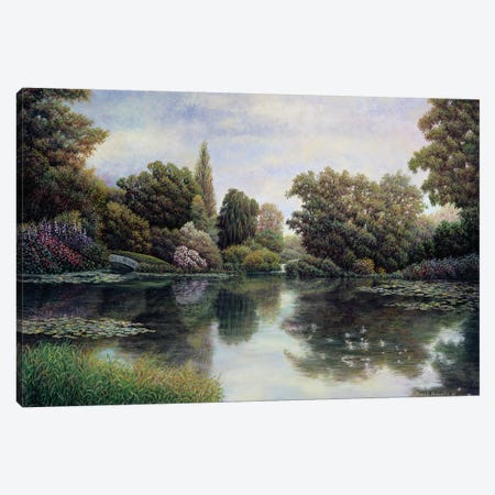 Tranquil Waters Canvas Print #HOW2} by David Howells Canvas Art Print