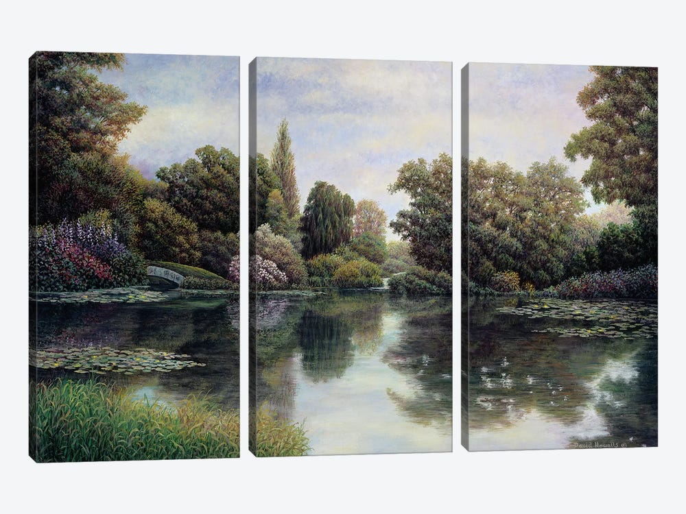 Tranquil Waters by David Howells 3-piece Canvas Print
