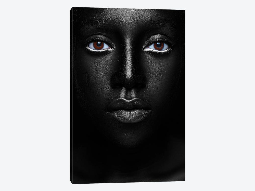 Black Portrait by Harry Odunze 1-piece Canvas Wall Art