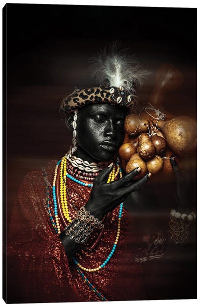 African Identity II Canvas Art Print - Hyperreal Photography