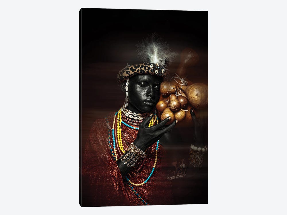 African Identity II by Harry Odunze 1-piece Canvas Print