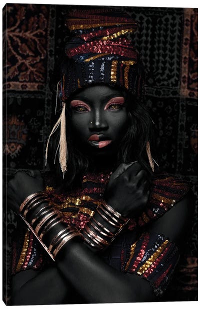 Nefertiti Canvas Art Print - African Heritage Art