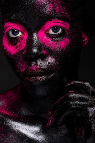 Large Photography - Canvas Prints: Black In Colors by Harry Odunze