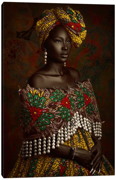 Ankara Art Canvas Art Print - African Culture