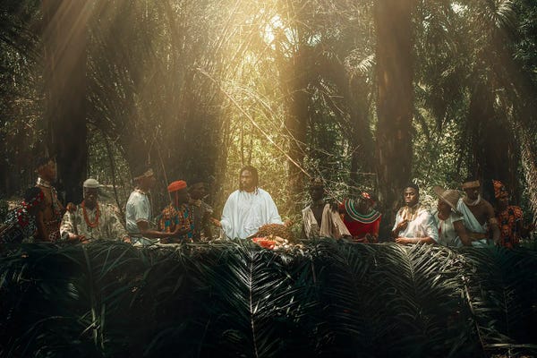 Large Photography - Canvas Prints: Last Supper by Harry Odunze