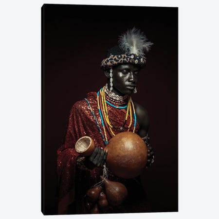 African Identity Canvas Print #HOZ5} by Harry Odunze Canvas Print