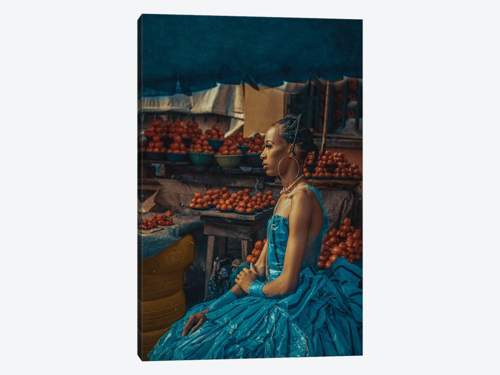 African Woman by Harry Odunze 1-piece Canvas Print