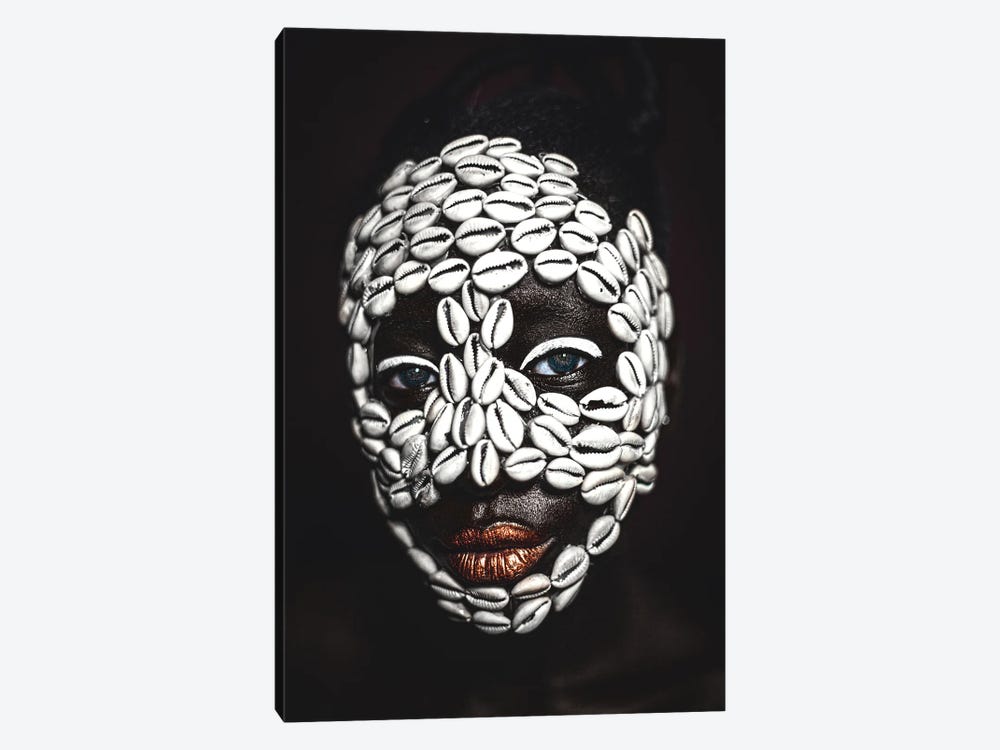 Ancestral Face by Harry Odunze 1-piece Canvas Artwork