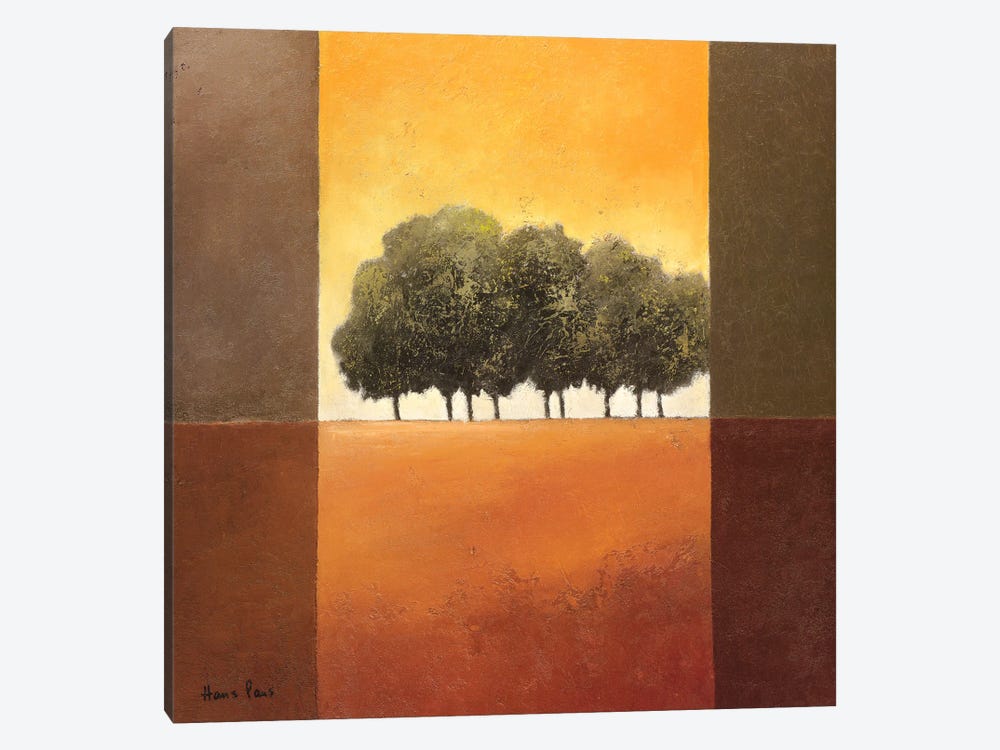 Trees III by Hans Paus 1-piece Canvas Print