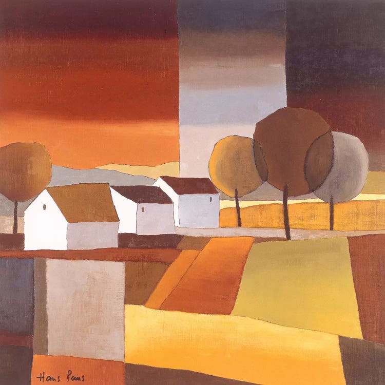 Along The Road II by Hans Paus wall art
