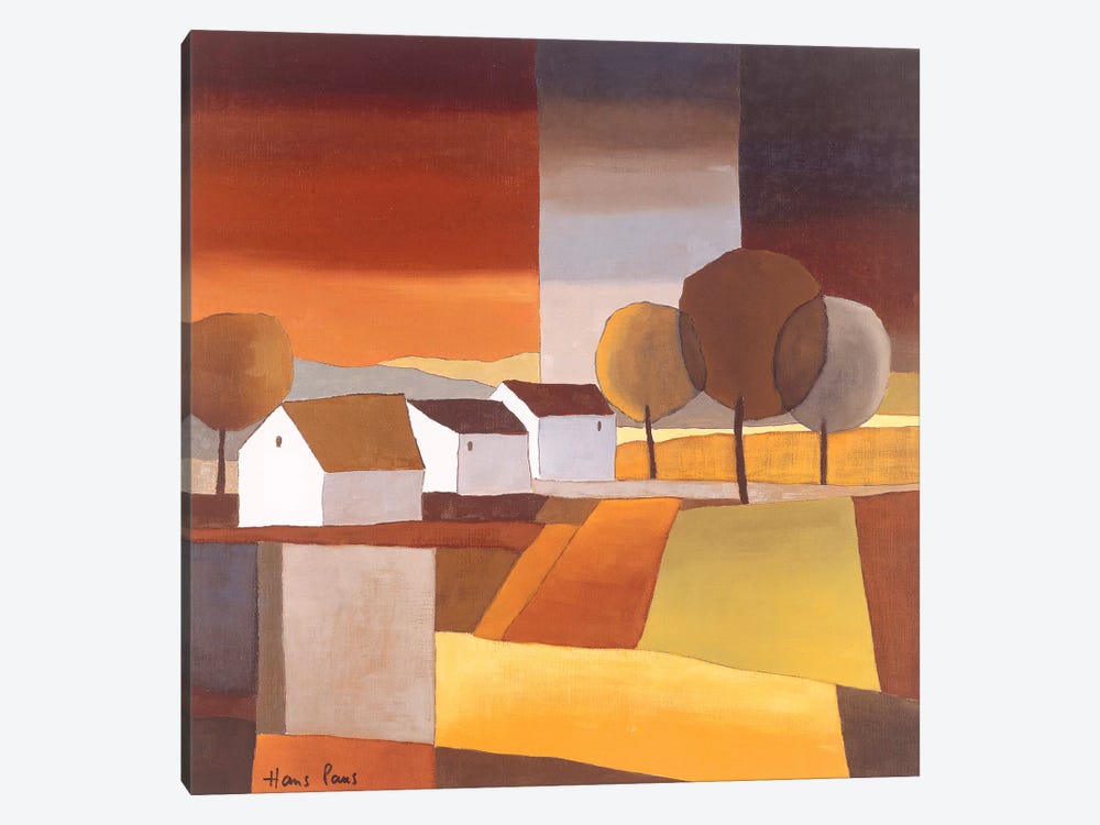 Along The Road II by Hans Paus 1-piece Canvas Artwork