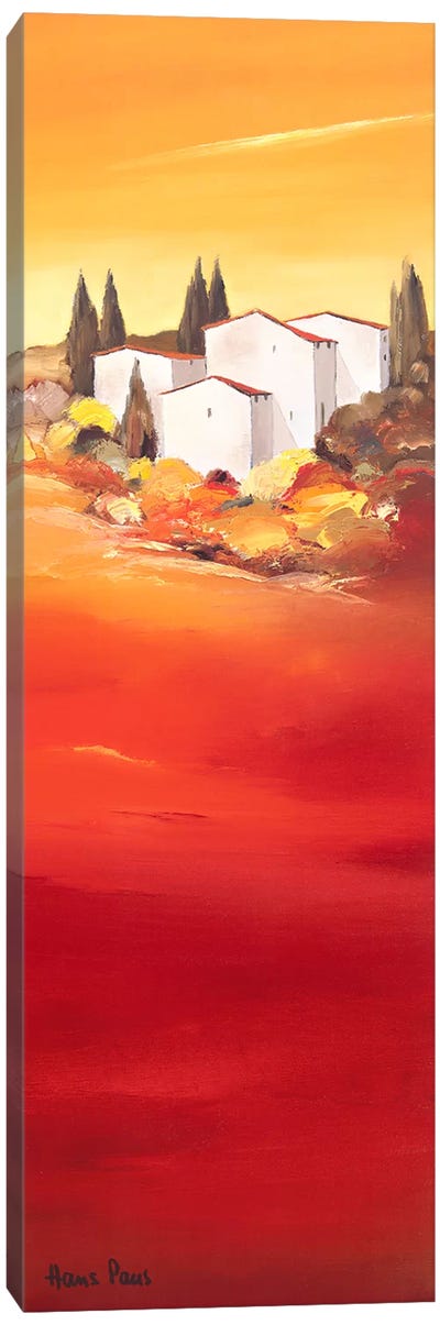 Tuscan Red II Canvas Art Print - Hans Paus