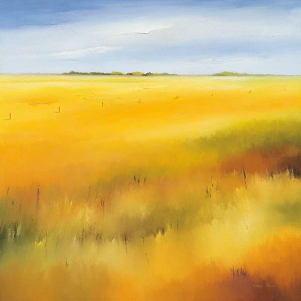 Hans Paus: Yellow Field II by Hans Paus