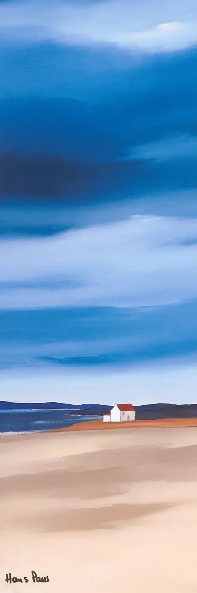 Blue Sky I Canvas Print By Hans Paus Icanvas