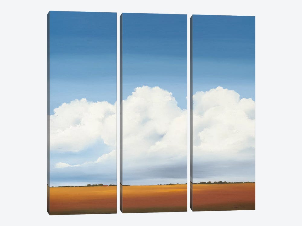 Clouds I by Hans Paus 3-piece Canvas Art Print