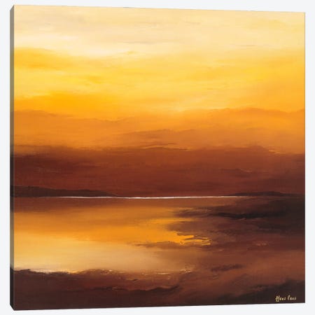 Evening Sky II Canvas Print #HPA38} by Hans Paus Art Print