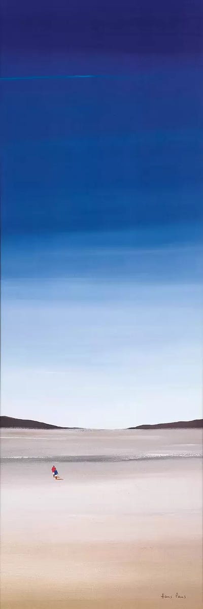 Only For Us III by Hans Paus framed canvas print