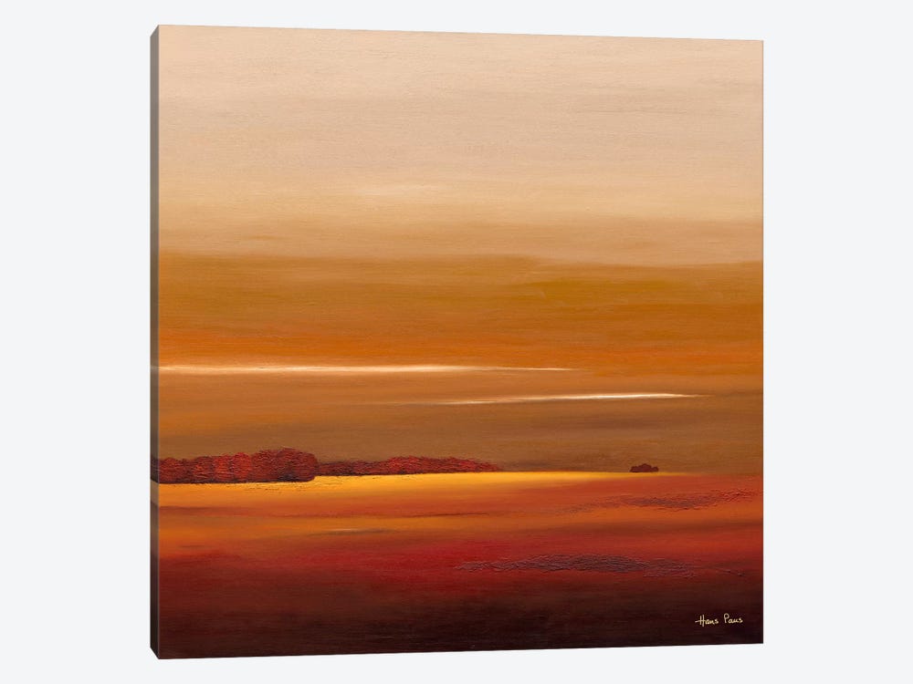 Sundown IV by Hans Paus 1-piece Canvas Print