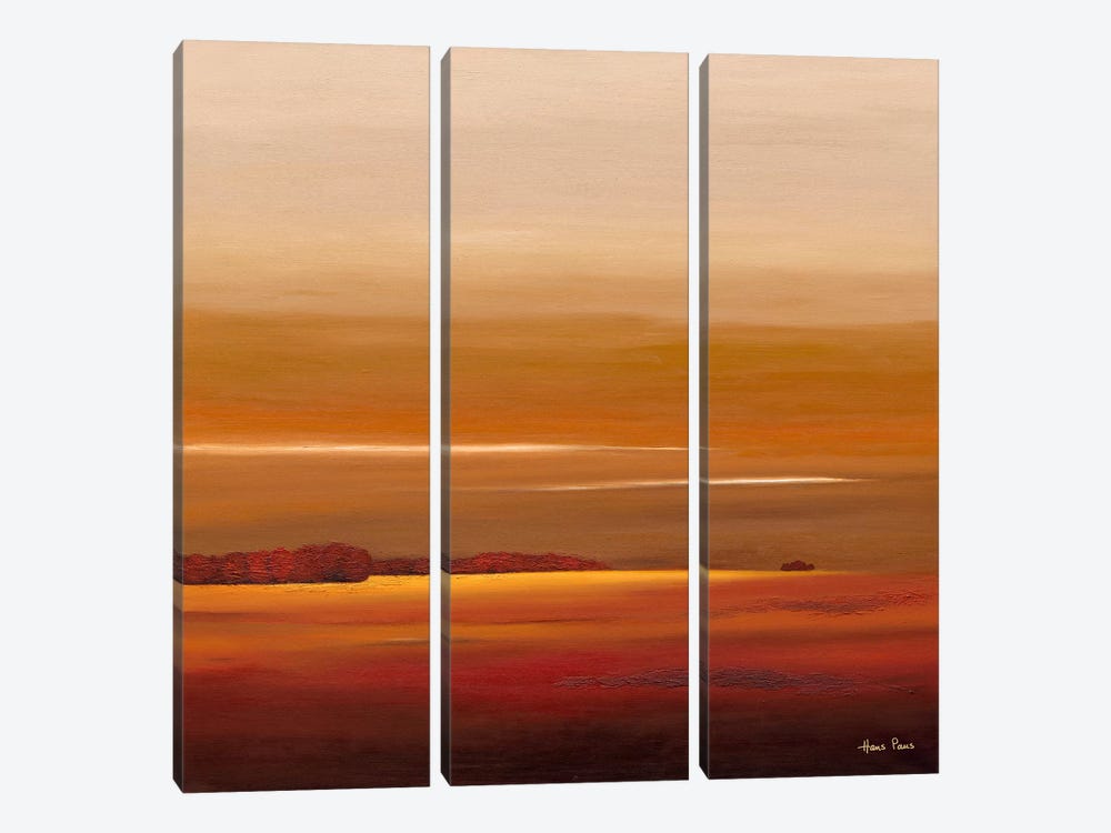 Sundown IV by Hans Paus 3-piece Art Print