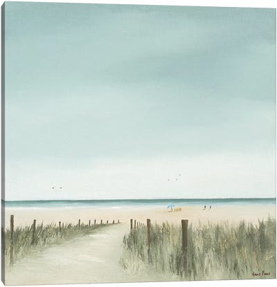 Sunny Morning II Canvas Art Print - Hans Paus