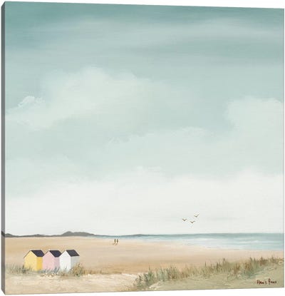 Sunny Morning III Canvas Art Print - Hans Paus