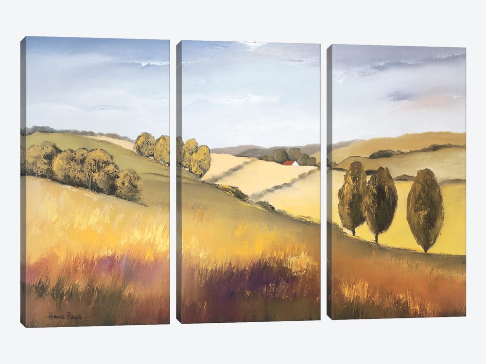 The Cotswold II by Hans Paus 3-piece Canvas Wall Art