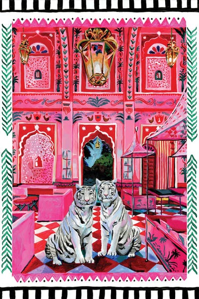 European Décor: Two Tigers by Heather Perry