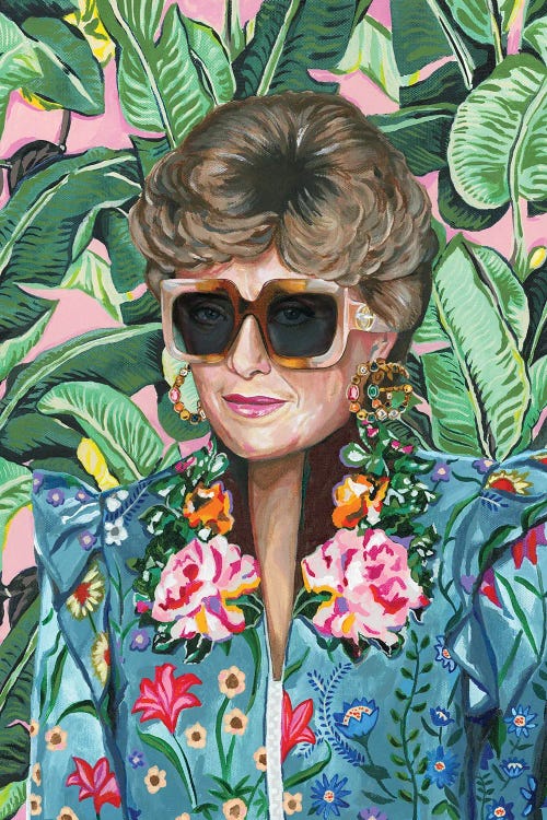 Blanche With Sunglasses