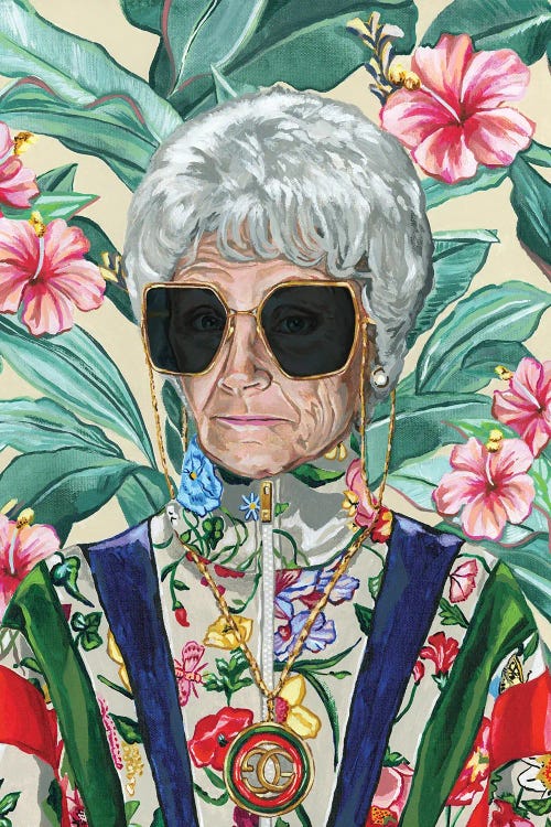 Sophia With Sunglasses by Heather Perry wall art