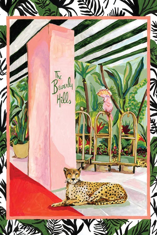 Beverly Hills Cheetah II by Heather Perry wall art