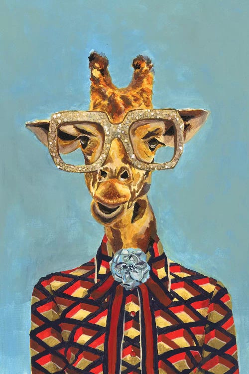 Gucci Giraffe by Heather Perry wall art