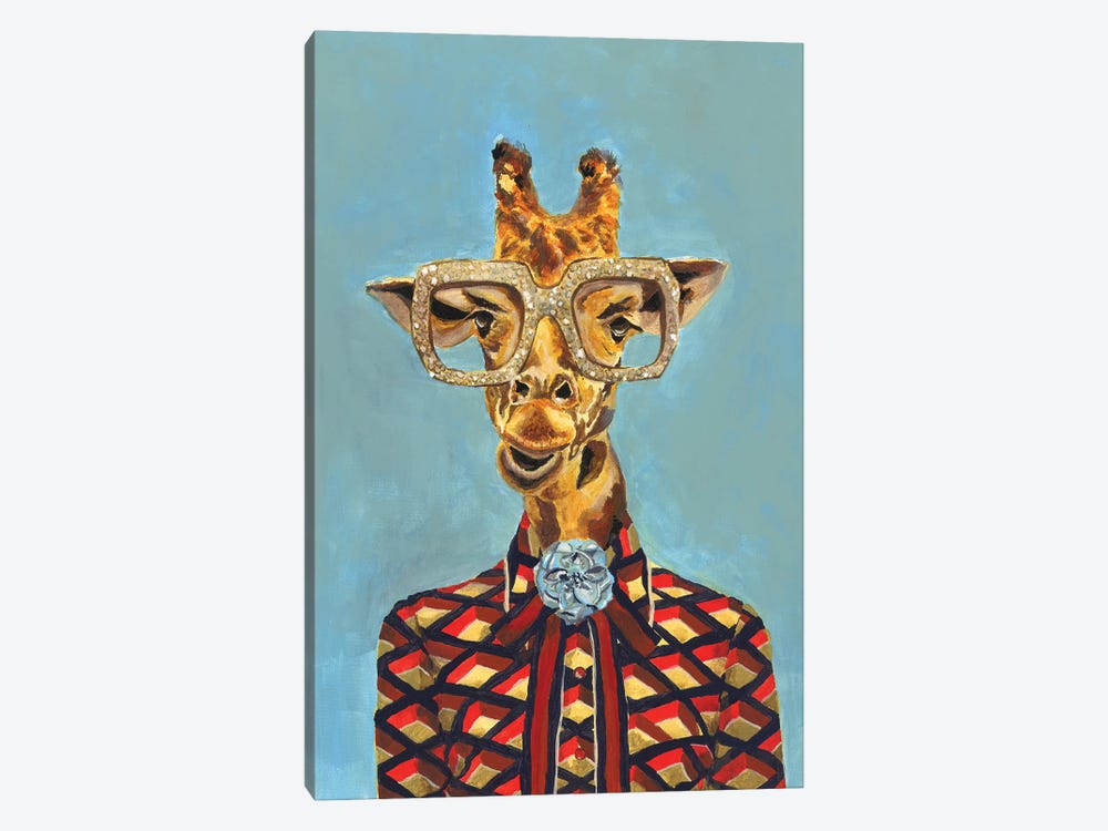 Gucci Giraffe by Heather Perry 1-piece Canvas Art