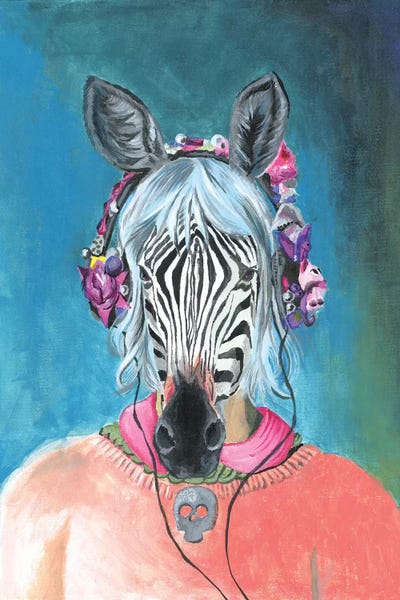Zebras: I Can't Hear You by Heather Perry