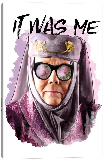 It Was Me Canvas Art Print - Heather Perry