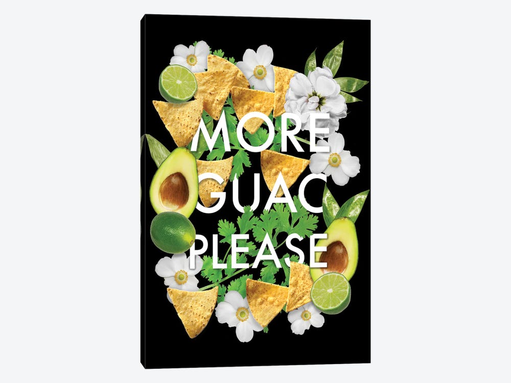 More Guac Please by Heather Perry 1-piece Canvas Print