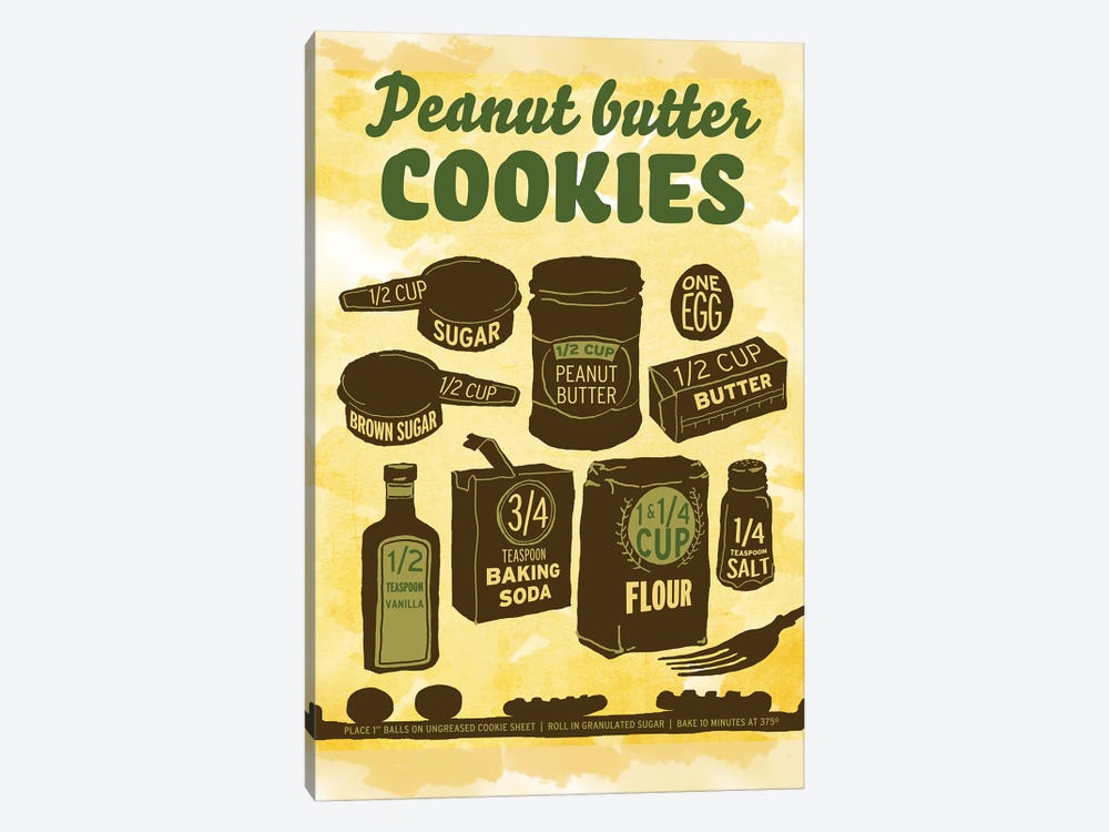 Peanut Butter Cookies by Heather Perry 1-piece Art Print