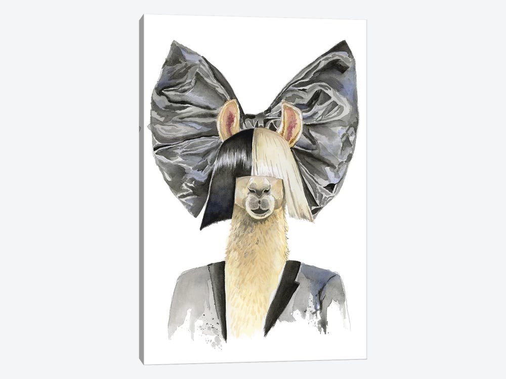 Sia Llama by Heather Perry 1-piece Art Print