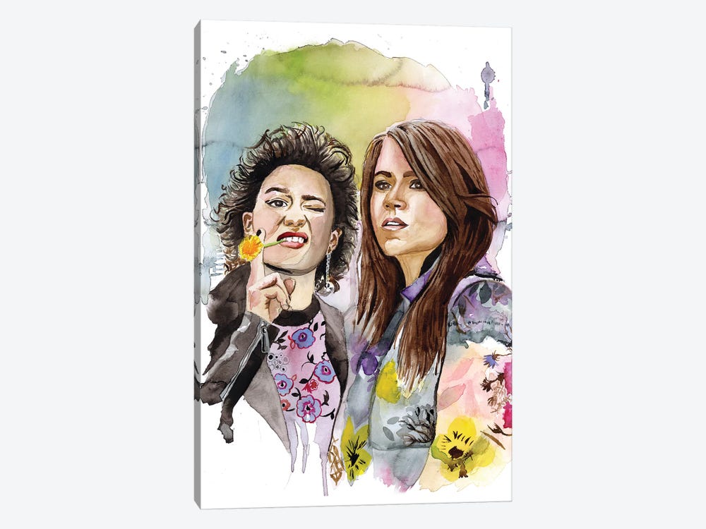Abbi And Ilana by Heather Perry 1-piece Art Print