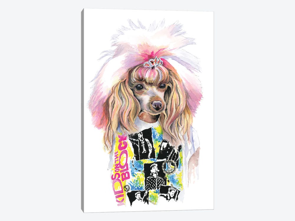 Valley Girl Puppy by Heather Perry 1-piece Canvas Artwork