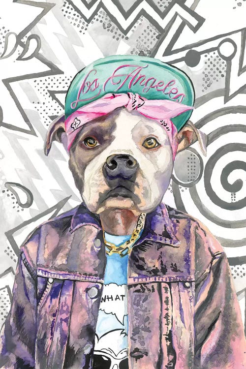 What's Up Dog by Heather Perry wall art