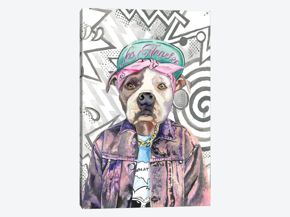 What's Up Dog by Heather Perry 1-piece Canvas Artwork