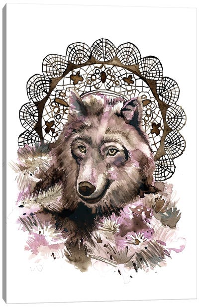 Wolf Canvas Art Print - Heather Perry