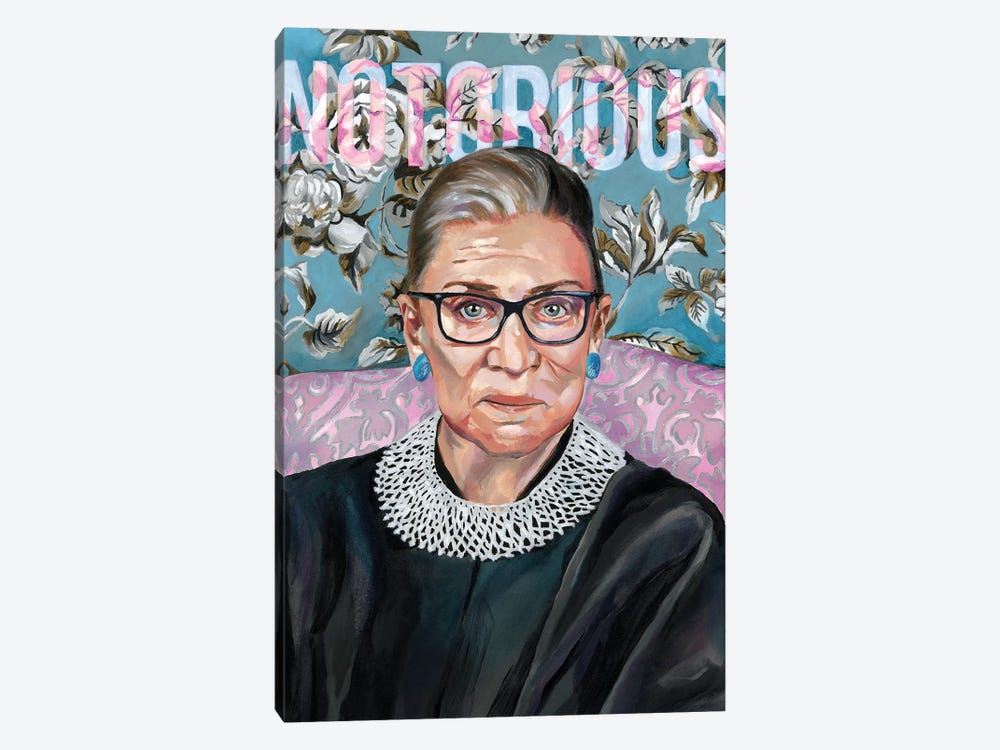 RBG by Heather Perry 1-piece Canvas Wall Art