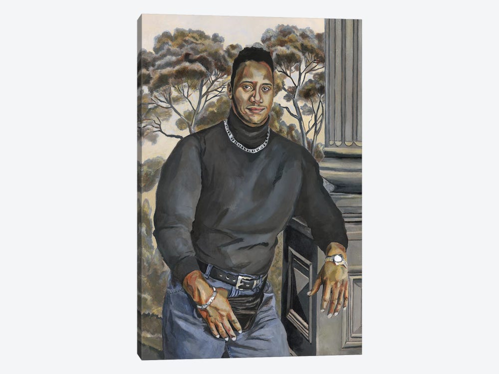 Dwayne by Heather Perry 1-piece Canvas Art Print