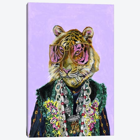 Gucci Bengal Tiger Canvas Print #HPE59} by Heather Perry Canvas Art Print