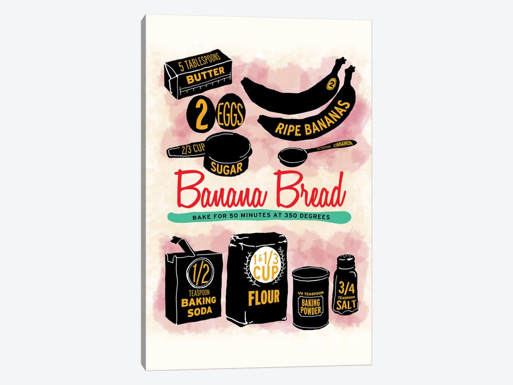 Banana Bread by Heather Perry 1-piece Canvas Art Print