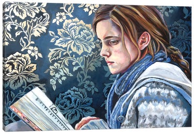 Hermione Canvas Art Print - Kids Character Art