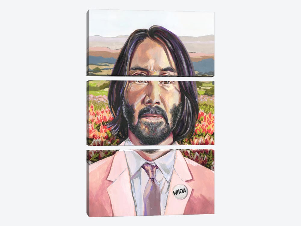 Keanu by Heather Perry 3-piece Canvas Print